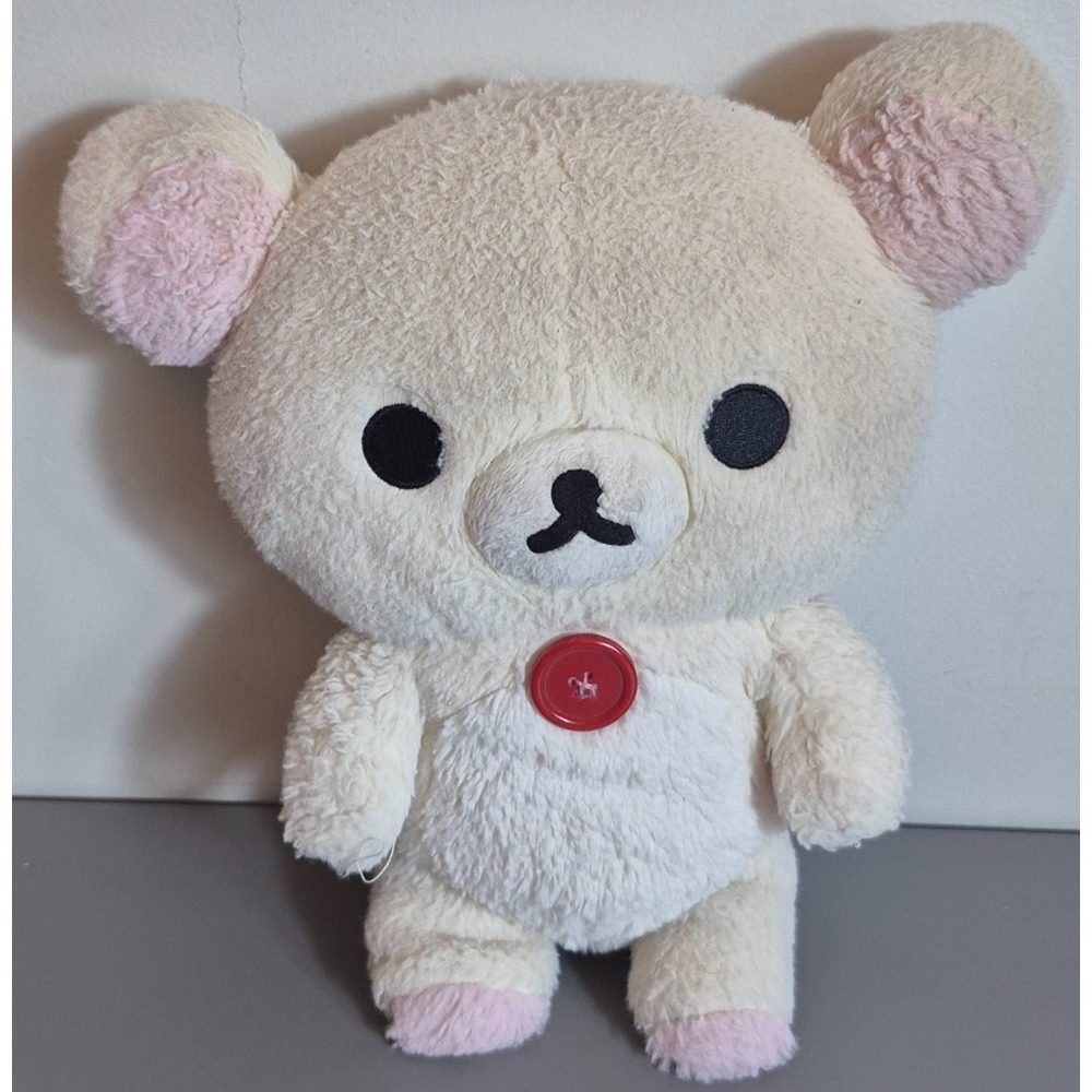San-X Korilakkuma Rilakkuma Plush Bear Sherbet Series 13" Gently Played With